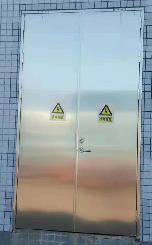 不銹鋼防火門案例